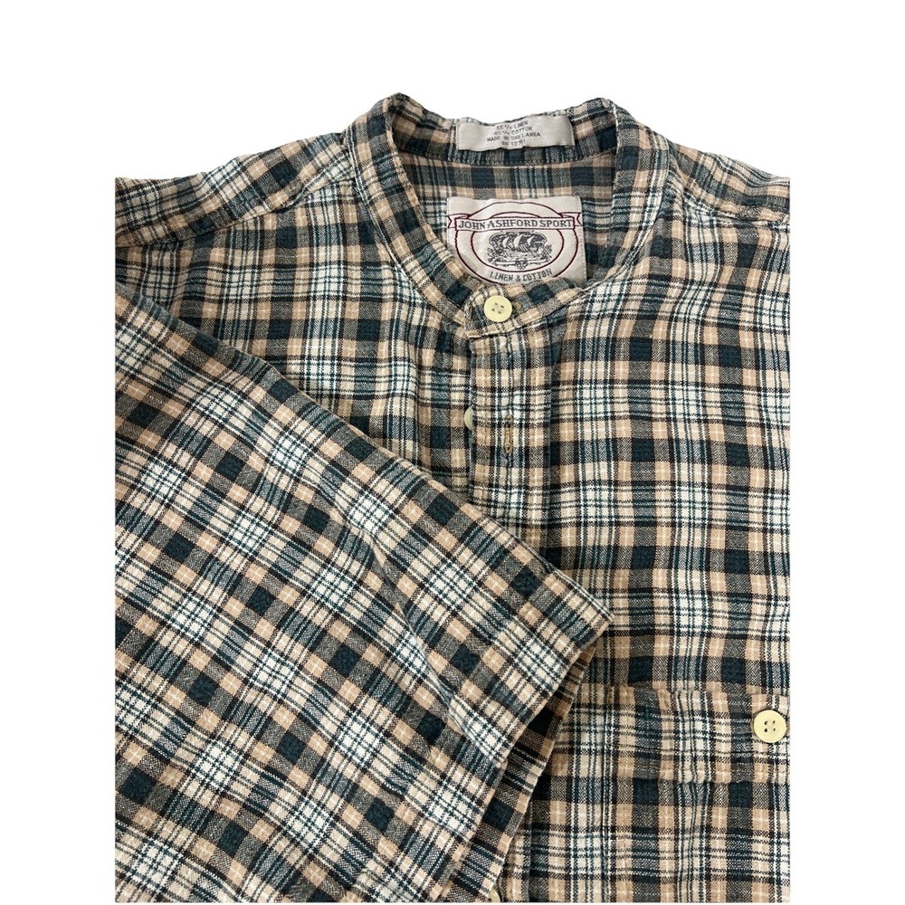 VTG John Ashford Sport Linen & Cotton Size Small